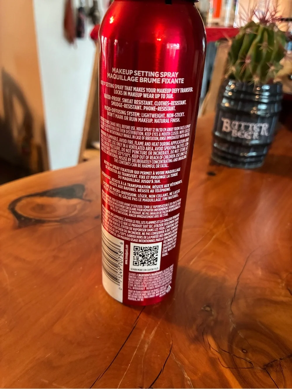 L'Oreal Infallible 3-Second Setting Mist - Red Bottle #107